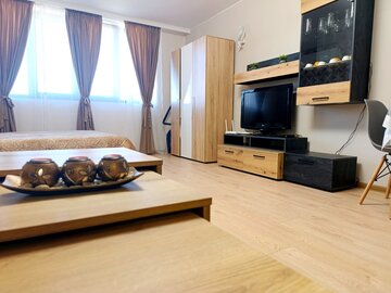 Monthly Apartment Rentals: Moderno Studio Park Lane